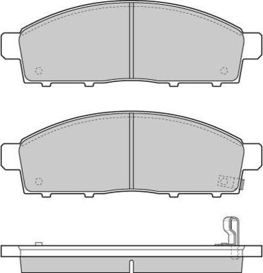 E.T.F. 12-1296 - Set placute frana,frana disc aaoparts.ro