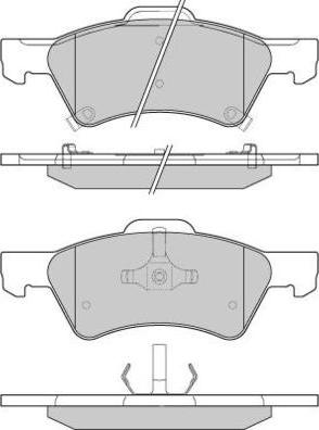 GMC 2364001 - Set placute frana,frana disc aaoparts.ro