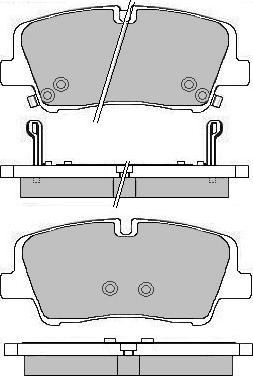 E.T.F. 12-1716 - Set placute frana,frana disc aaoparts.ro