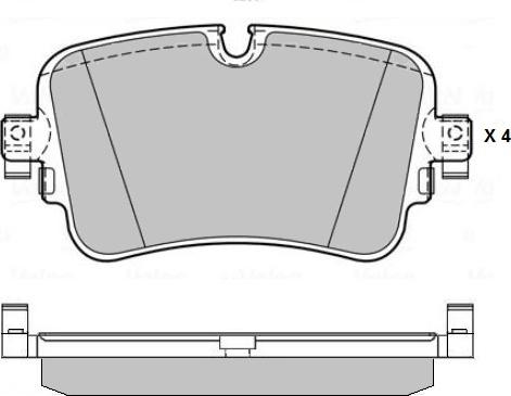 E.T.F. 12-1784 - Set placute frana,frana disc aaoparts.ro