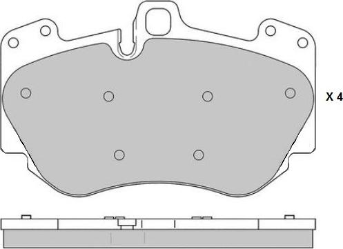 E.T.F. 12-1783 - Set placute frana,frana disc aaoparts.ro