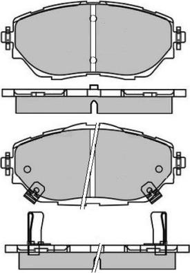 TOYOTA 0046533480 - Set placute frana,frana disc aaoparts.ro