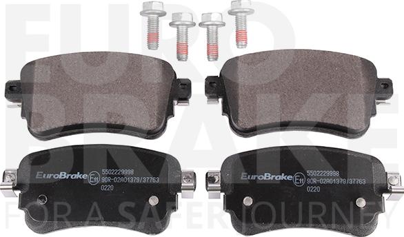 Eurobrake 5502229998 - Set placute frana,frana disc aaoparts.ro