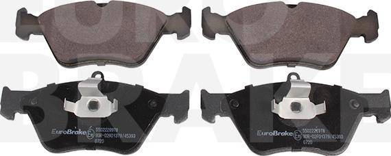 Eurobrake 5502229978 - Set placute frana,frana disc aaoparts.ro