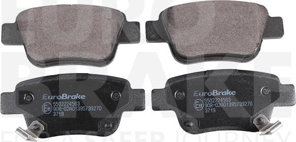 Eurobrake 5502224563 - Set placute frana,frana disc aaoparts.ro