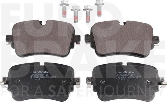 Eurobrake 55022247140 - Set placute frana,frana disc aaoparts.ro