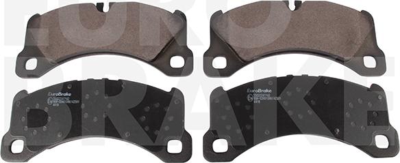 Eurobrake 55022247142 - Set placute frana,frana disc aaoparts.ro