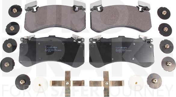 Eurobrake 55022247108 - Set placute frana,frana disc aaoparts.ro