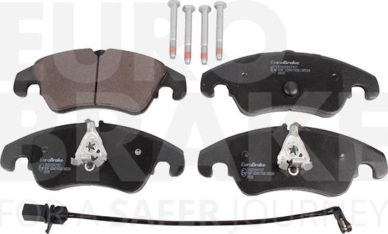 Eurobrake 55022247107 - Set placute frana,frana disc aaoparts.ro