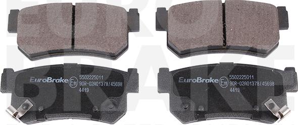 Eurobrake 5502225011 - Set placute frana,frana disc aaoparts.ro