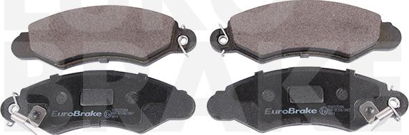Eurobrake 5502225209 - Set placute frana,frana disc aaoparts.ro