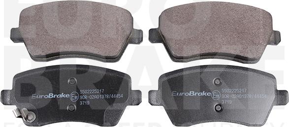 Eurobrake 5502225217 - Set placute frana,frana disc aaoparts.ro