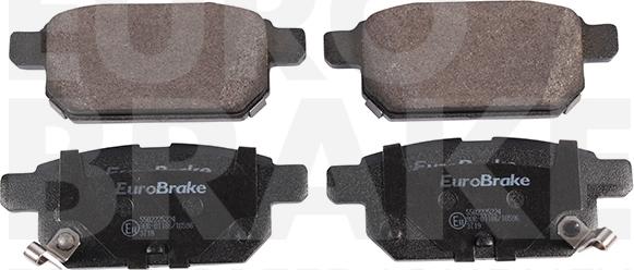 Eurobrake 5502225224 - Set placute frana,frana disc aaoparts.ro