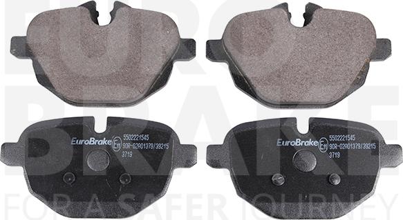 Eurobrake 5502221545 - Set placute frana,frana disc aaoparts.ro
