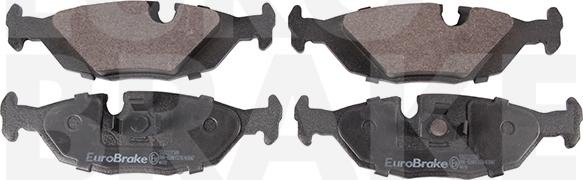 Eurobrake 5502221509 - Set placute frana,frana disc aaoparts.ro