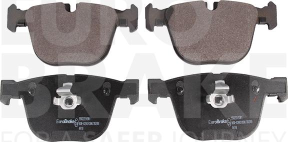 Eurobrake 5502221581 - Set placute frana,frana disc aaoparts.ro