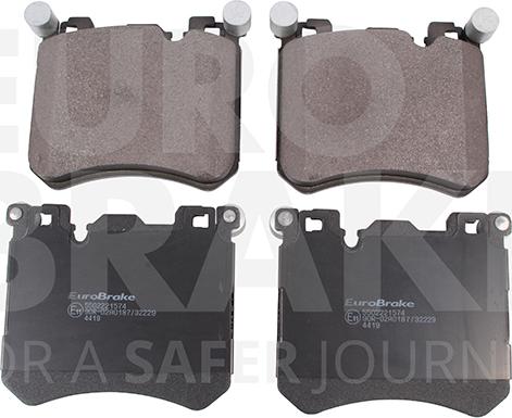 Eurobrake 5502221574 - Set placute frana,frana disc aaoparts.ro