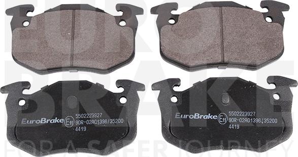 Eurobrake 5502223927 - Set placute frana,frana disc aaoparts.ro