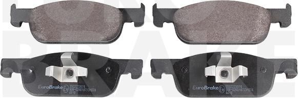 Eurobrake 5502223974 - Set placute frana,frana disc aaoparts.ro
