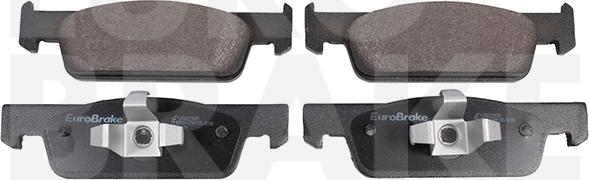 Eurobrake 5502223970 - Set placute frana,frana disc aaoparts.ro