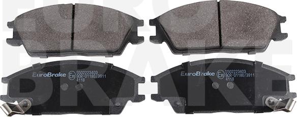 Eurobrake 5502223403 - Set placute frana,frana disc aaoparts.ro