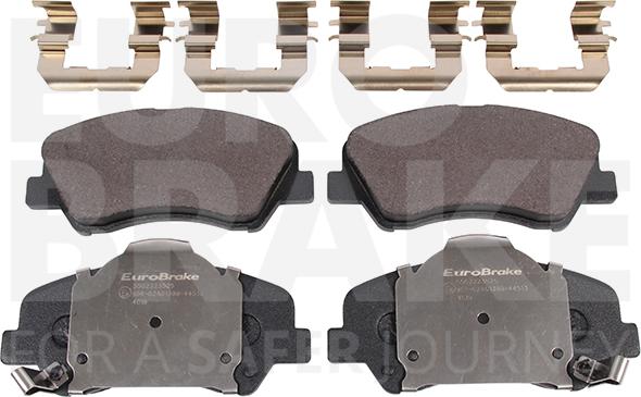 Eurobrake 5502223525 - Set placute frana,frana disc aaoparts.ro