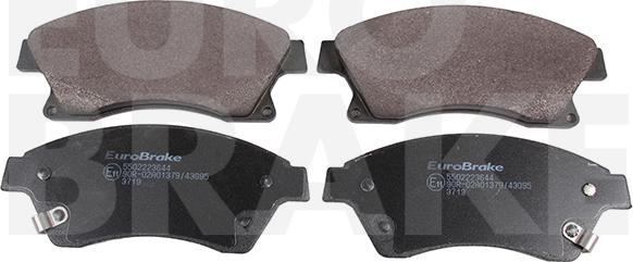 Eurobrake 5502223644 - Set placute frana,frana disc aaoparts.ro