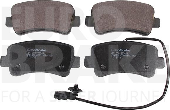 Eurobrake 5502223648 - Set placute frana,frana disc aaoparts.ro