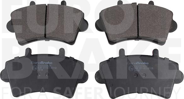 Eurobrake 5502223631 - Set placute frana,frana disc aaoparts.ro