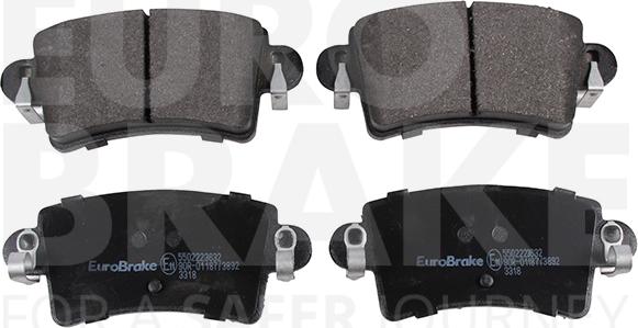 Eurobrake 5502223632 - Set placute frana,frana disc aaoparts.ro