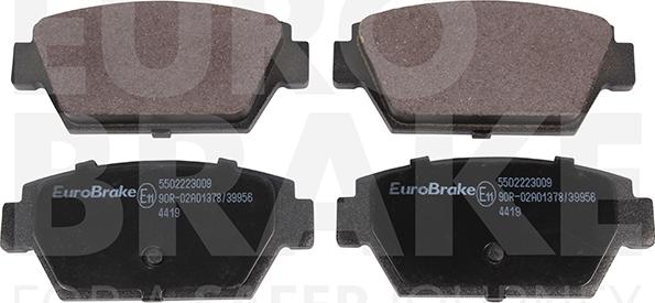 Eurobrake 5502223009 - Set placute frana,frana disc aaoparts.ro
