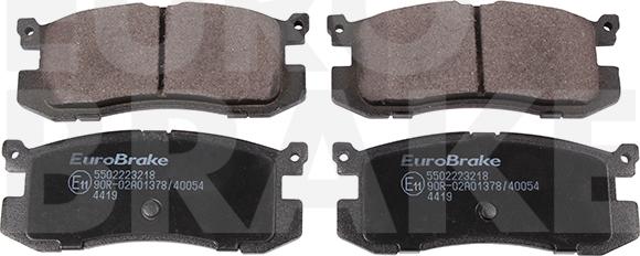 Eurobrake 5502223218 - Set placute frana,frana disc aaoparts.ro