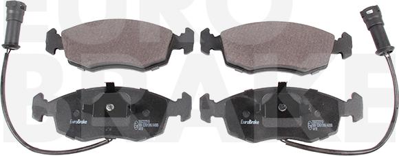 Eurobrake 5502222513 - Set placute frana,frana disc aaoparts.ro