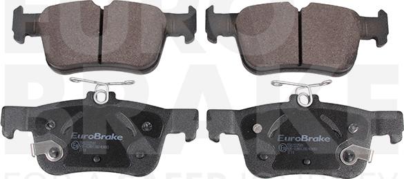 Eurobrake 5502222581 - Set placute frana,frana disc aaoparts.ro