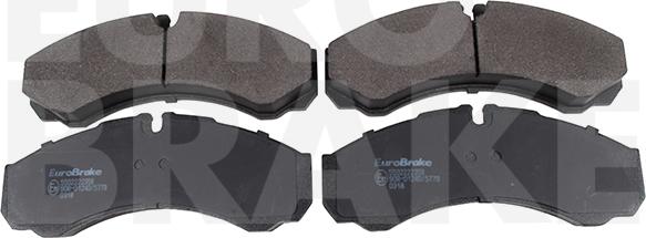 Eurobrake 5502222358 - Set placute frana,frana disc aaoparts.ro