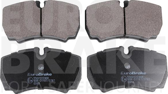Eurobrake 5502222368 - Set placute frana,frana disc aaoparts.ro