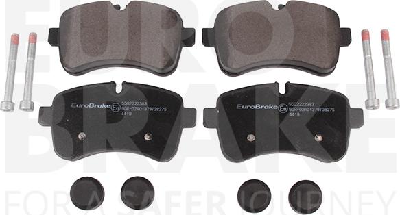 Eurobrake 5502222383 - Set placute frana,frana disc aaoparts.ro
