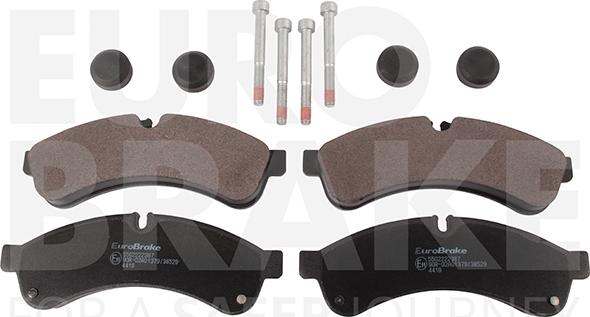 Eurobrake 5502222387 - Set placute frana,frana disc aaoparts.ro