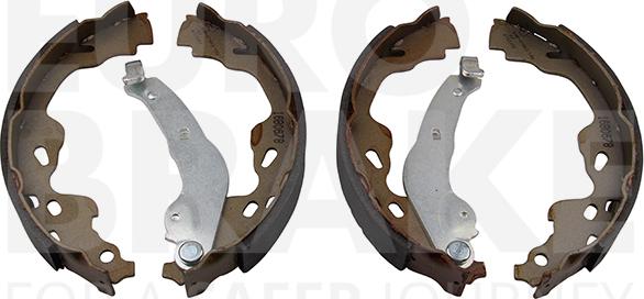 Eurobrake 58492745705 - Set saboti frana aaoparts.ro