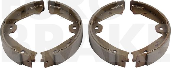 Eurobrake 58492747829 - Set saboti frana, frana de mana aaoparts.ro