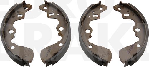 Eurobrake 58492752550 - Set saboti frana aaoparts.ro