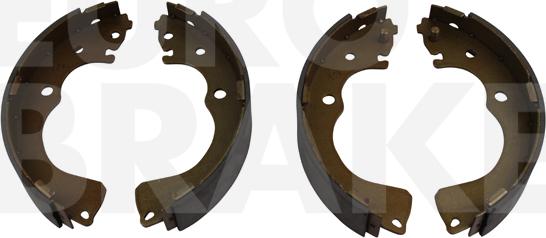 Eurobrake 58492732661 - Set saboti frana aaoparts.ro
