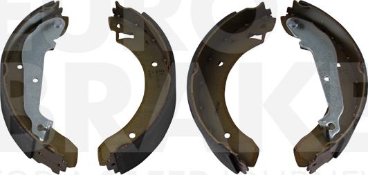 Eurobrake 58492725376 - Set saboti frana aaoparts.ro