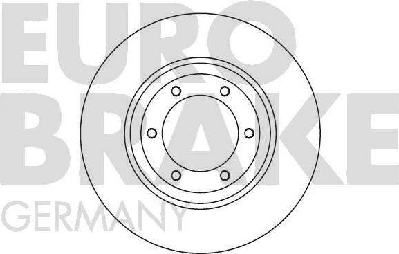 Eurobrake 5815201401 - Disc frana aaoparts.ro