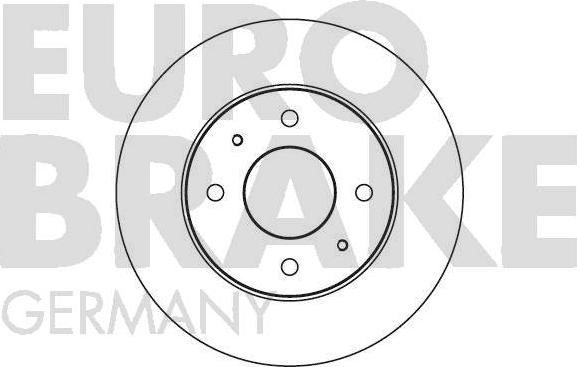 Eurobrake 5815203008 - Disc frana aaoparts.ro