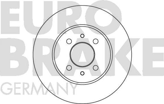 Eurobrake 5815202308 - Disc frana aaoparts.ro