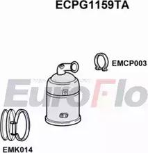 EuroFlo ECPG1159TA - Catalizator aaoparts.ro