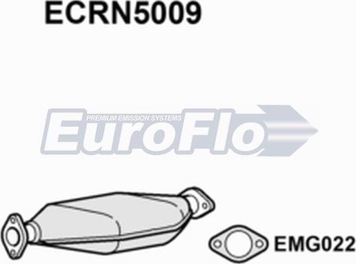 EuroFlo ECRN5009 - Catalizator aaoparts.ro