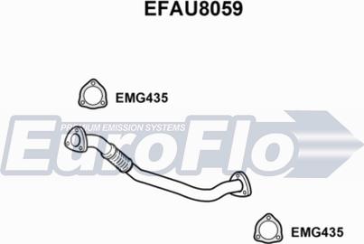 EuroFlo EFAU8059 - Racord evacuare aaoparts.ro