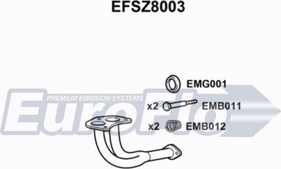 EuroFlo EFSZ8003 - Racord evacuare aaoparts.ro